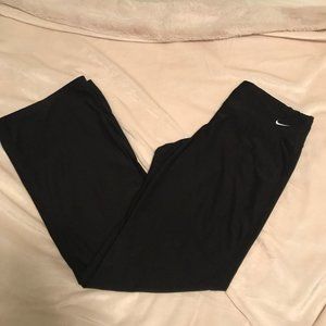 Nike Fit Dry Black Wide Leg Workout Pants